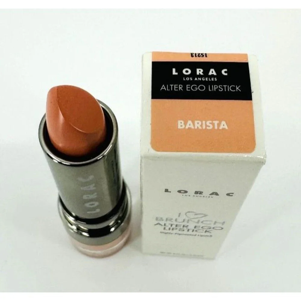 Lorac I Love Brunch Alter Ego Lipstick BARISTA Full Size 0.12 oz LTD ED *NIB